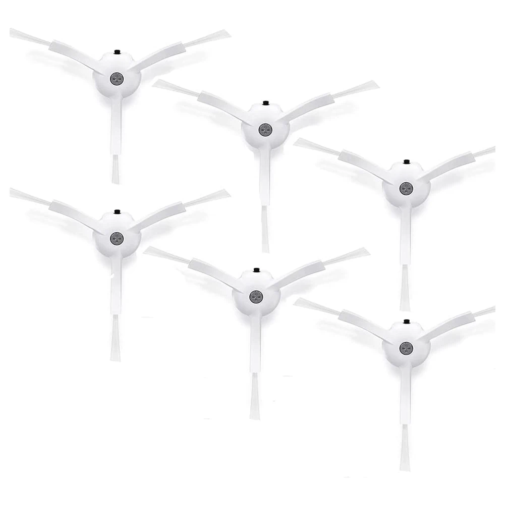 

6Pcs Side Brush Replacement for Xiaomi Roborock S6 S6 Pure S5 S5 Max S4 E4 E20 E25 E35 C10 S50 S51 Robot Vacuum Parts