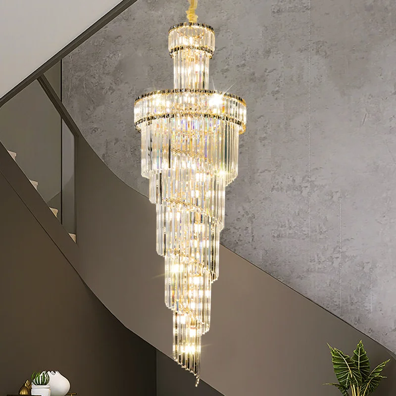 

Pendant Lights Living Room Chandelier French Simple Crystal Chandelier Dining Room Master Bedroom Lamps Villa Headlights Luxury