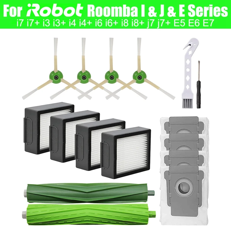 

Запасные части для робота-пылесоса Irobot Roomba E5 E6 E7 I7 I7 + I3 + I4 I4 + I6 I6 + I8 I8 + J7 J7 +
