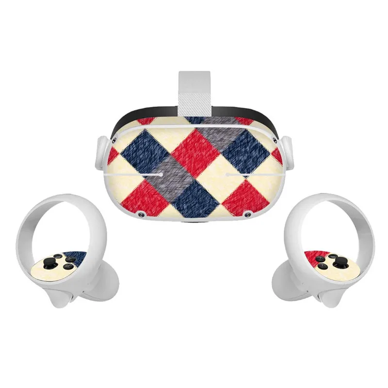 2022 Новая наклейка для ручки защитной пленки для Oculus Quest 2 Skin Decals PVC съемные для VR All-in-one очков.