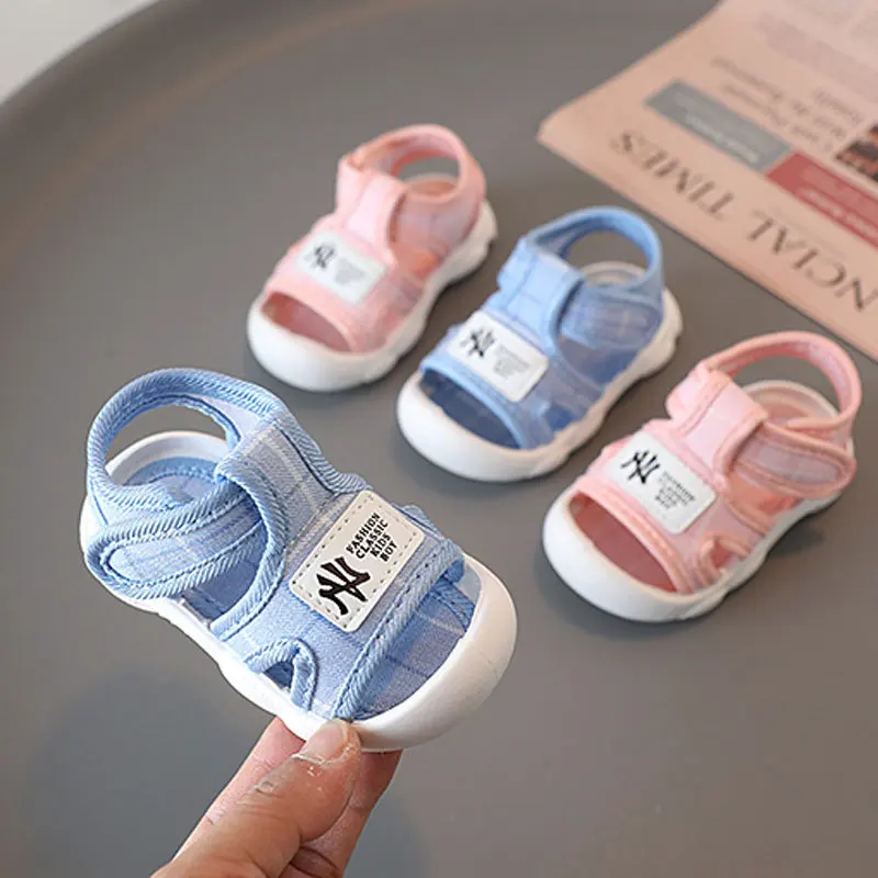 

Baby Sandals Summer 0-2Year Kdis Sandals Infant Walking Shoe Soft Sole Non Slip Kdi Shoe Baby Girl Shoe Baby Shoe Boy Baby Items