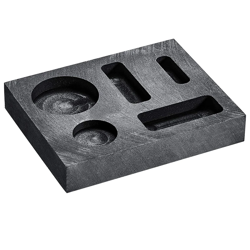 

5-In-1 Graphite Casting Ingot Mold Coin Combo Metal Casting Refining Scrap Bar For Melting Casting Refining Metal (1Pcs)