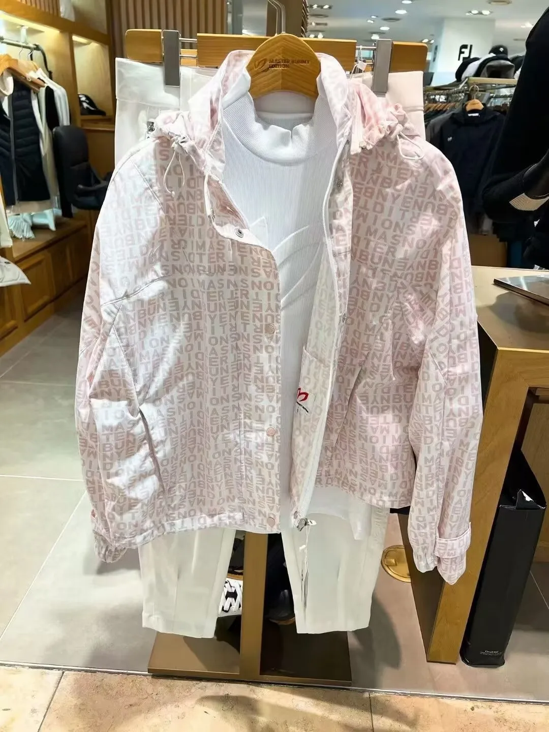 

Golf dress women 22 spring hooded loose jacket sport coat