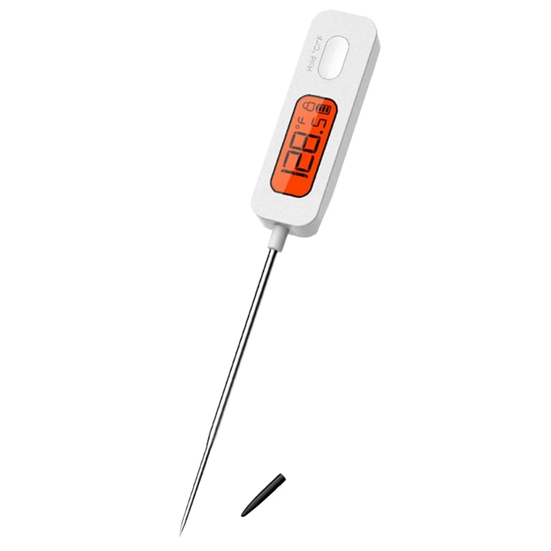 

Instant Read Meat Thermometer Cooking Digital Food Thermometer Kitchen Thermometer Probe with Backlit BBQ Grill Candy