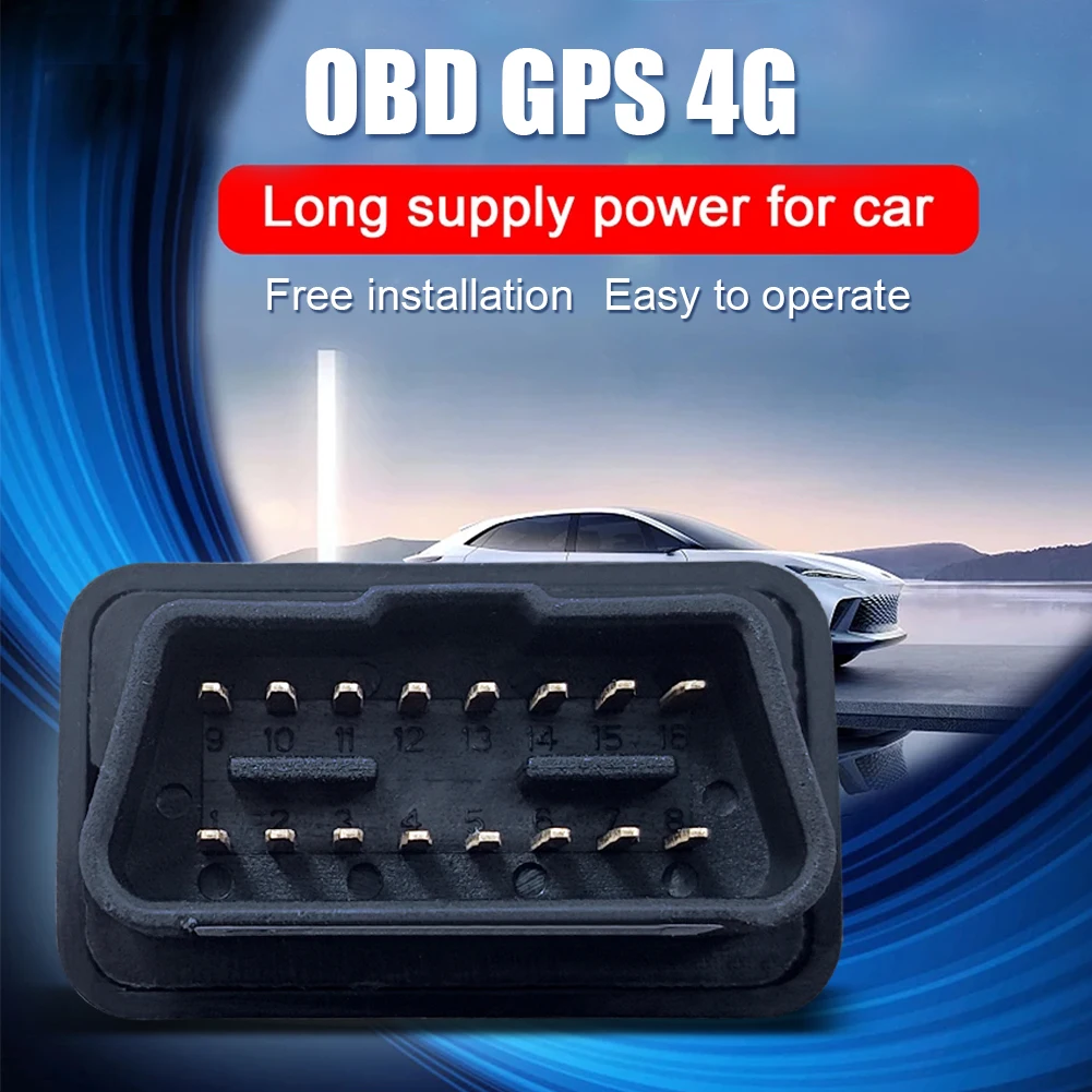 4G Mini OBD GPS-трекер 12В-24В Автомобильная Противоугонная сигнализация в режиме