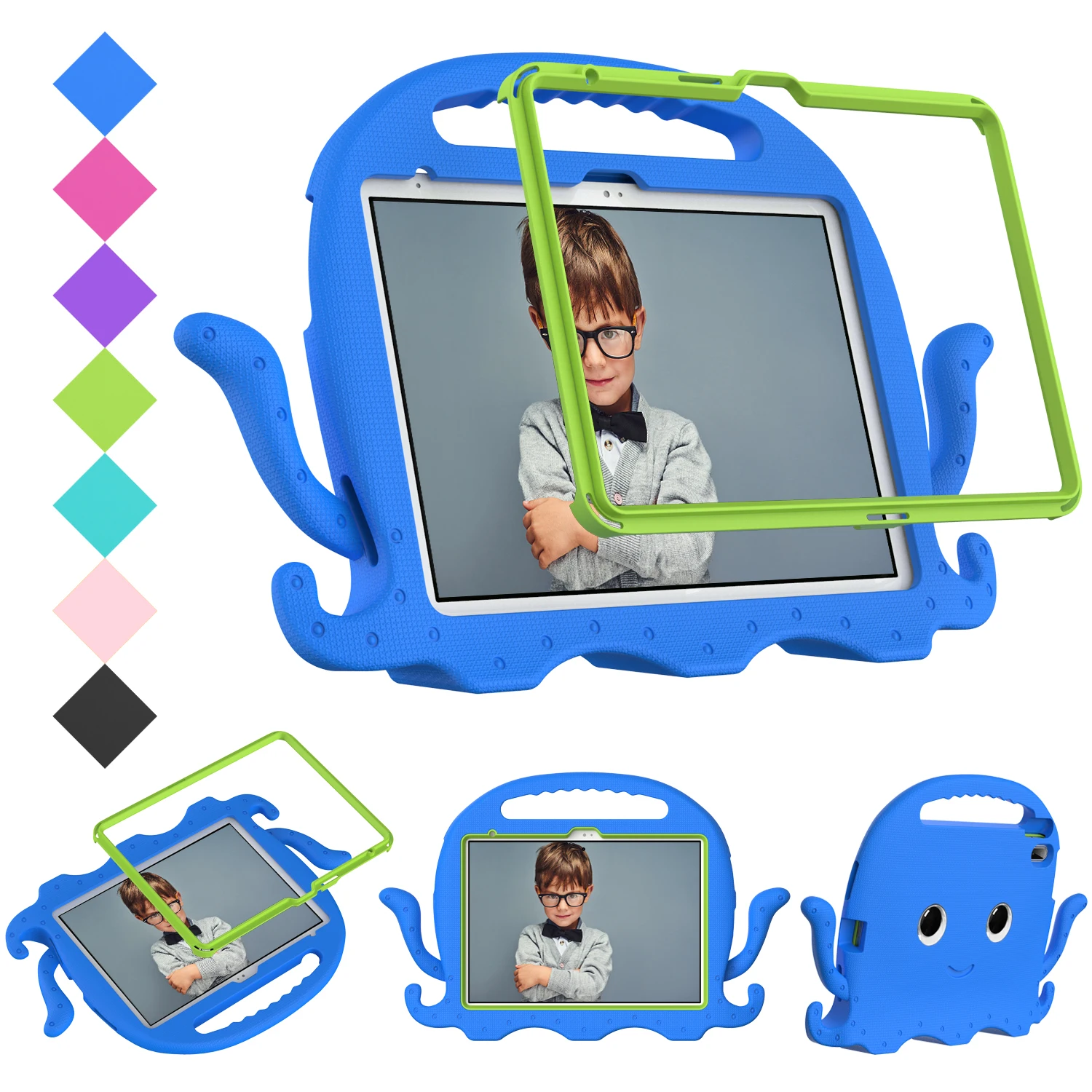For IPad 10th 10.9 pro 10.5 Funda Pro 11 2022 A2759 A2435 Kids Safe EVA Tablet Cover for Air 1 2 3 4 5