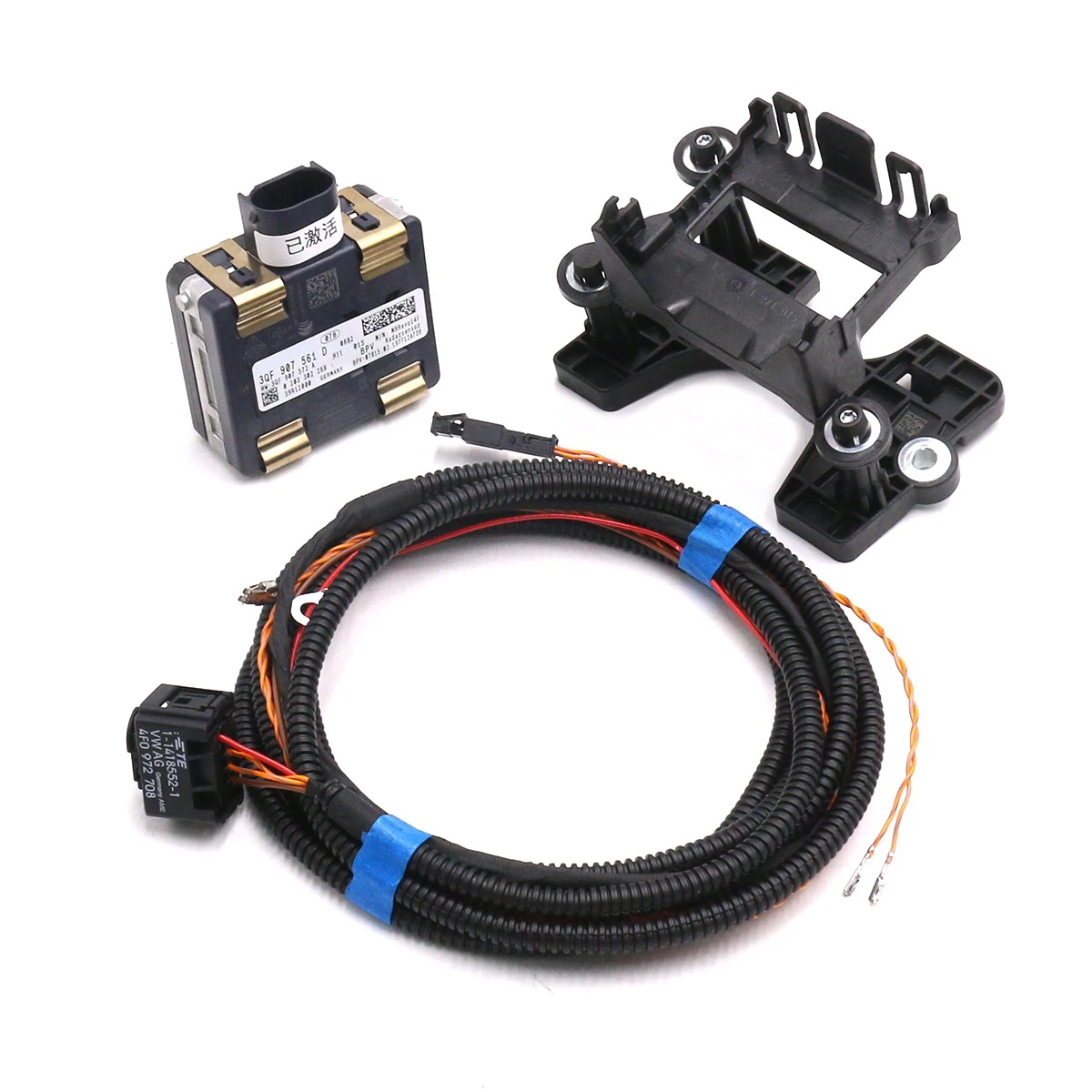 

For Golf MK7 Passat B8 VARIANT ACC Adaptive Cruise Control Radar Sensor & Bracket Support & Cable 3Q0907704A 3QF 907 561 D