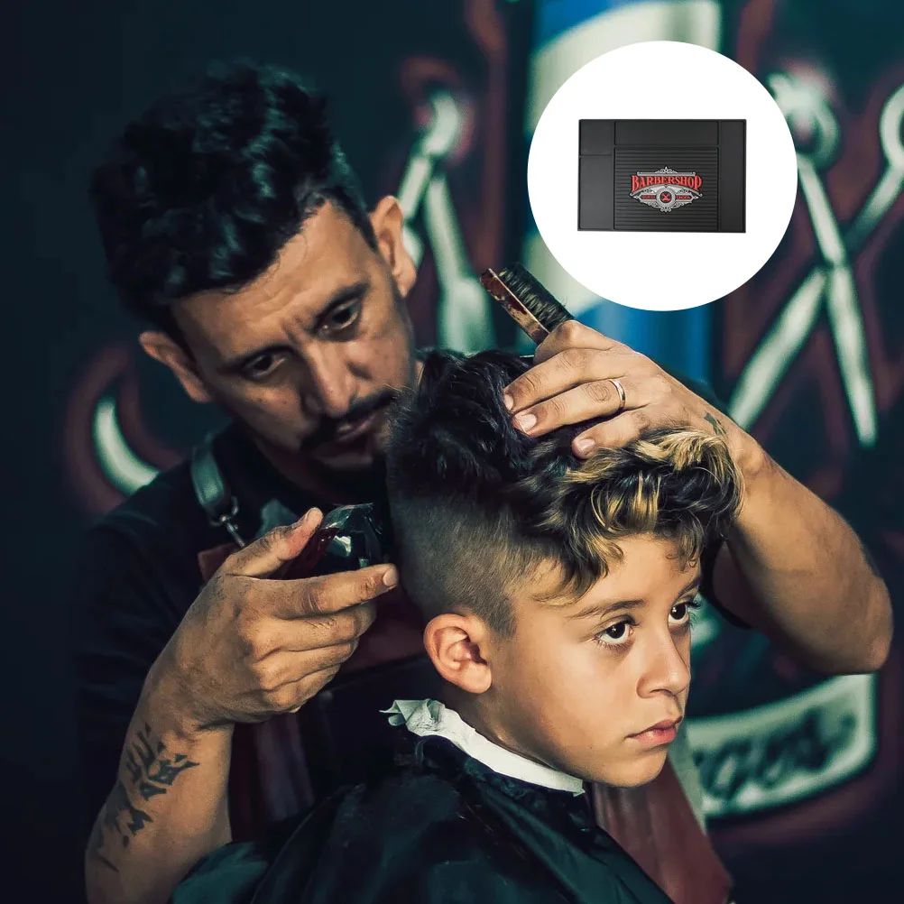 

Non Table Mat Barbershop Work Mat Hair Styling Tools Anti-skid Mat Barber Organizer Mat Bar Service Mat De