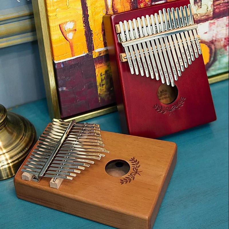 17 Key Kalimba Thumb Piano Beginner Kalimba Finger Piano Portable Student Marimba Musical Instrument enlarge