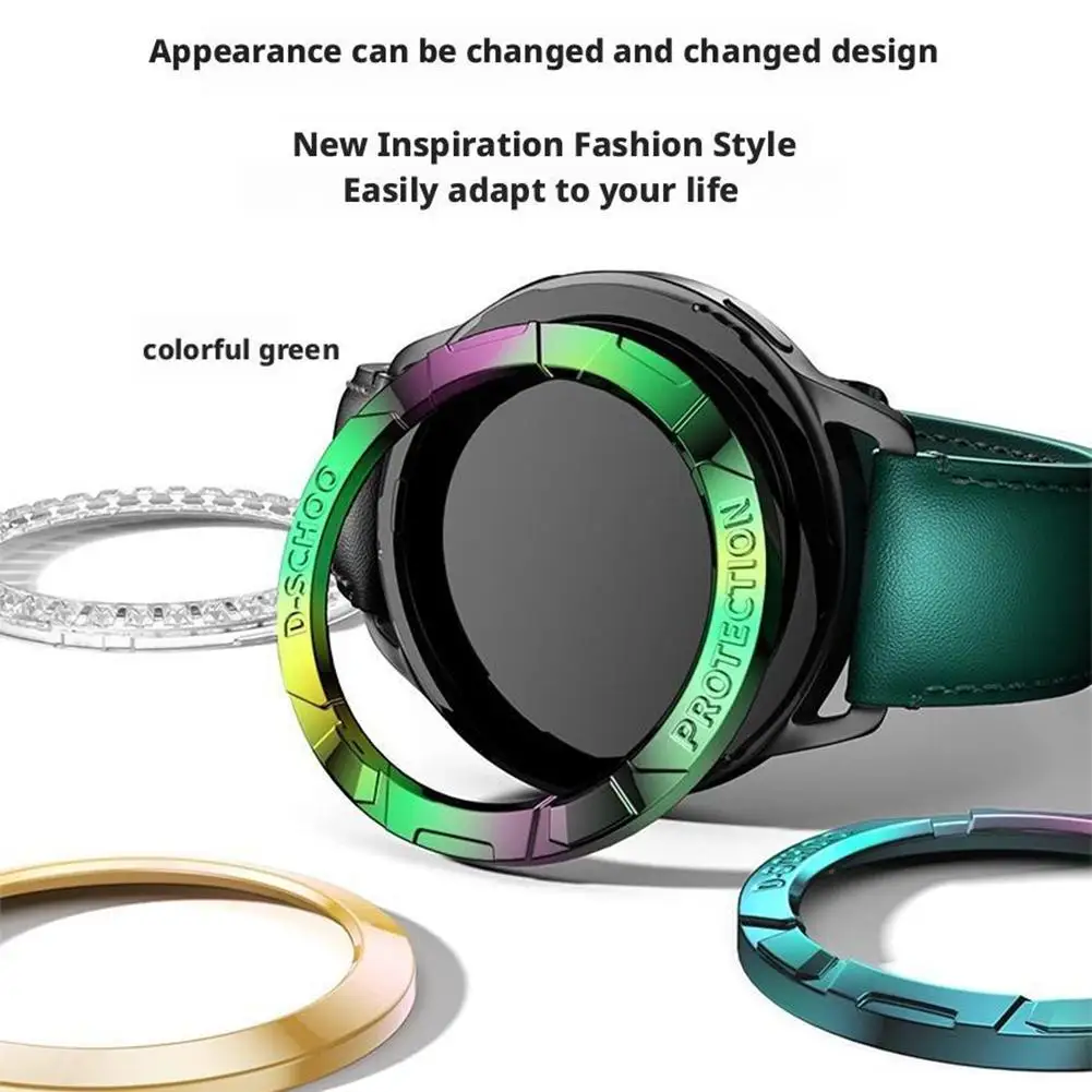 Фото Комплект для замены безеля для часов xiaomi WATCH S4, высококачественная вставка в безель, аксессуары для корпуса часов №2