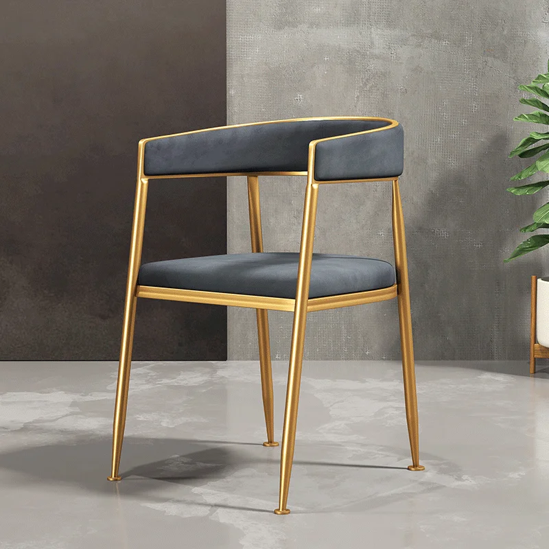 

Bedroom Beach Styling Chair Mid Century Luxury Pedicure Single Desk Chair Backrests Furniture Sandalyeler Bedroom Furniture ZXF
