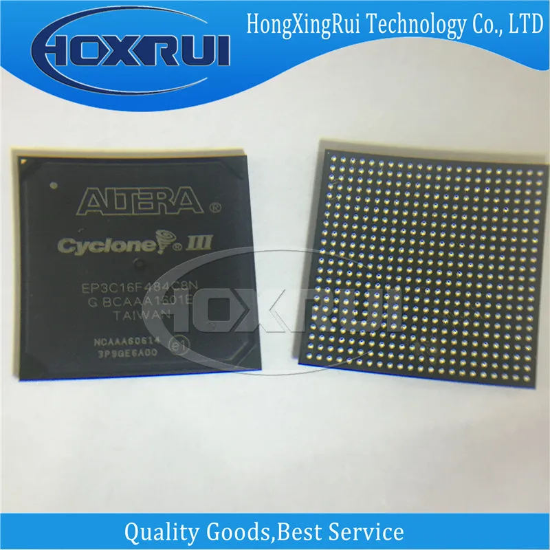 (1 шт.),EP3C16F484C8N,BGA-484,FPGA, Cyclone III, PLL, 346 I/O s, 402 МГц, 1,15 в до 1,25 в,