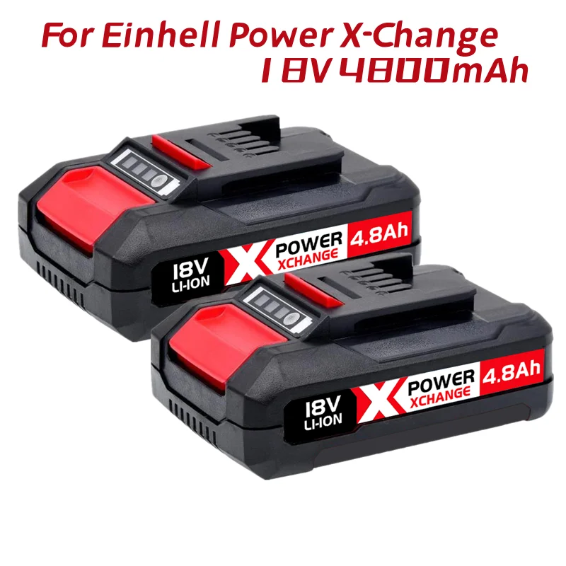 

1-3PCS Einhell Power X-Change 18V,4.8Ah Lithium-Ion Battery Universally Compatible With All PXC Power Tools And Garden Machines