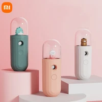 xiaomi portable adorable pet air humidifier usb rechargable handheld spray moisturizing gift water replenishment instrument new