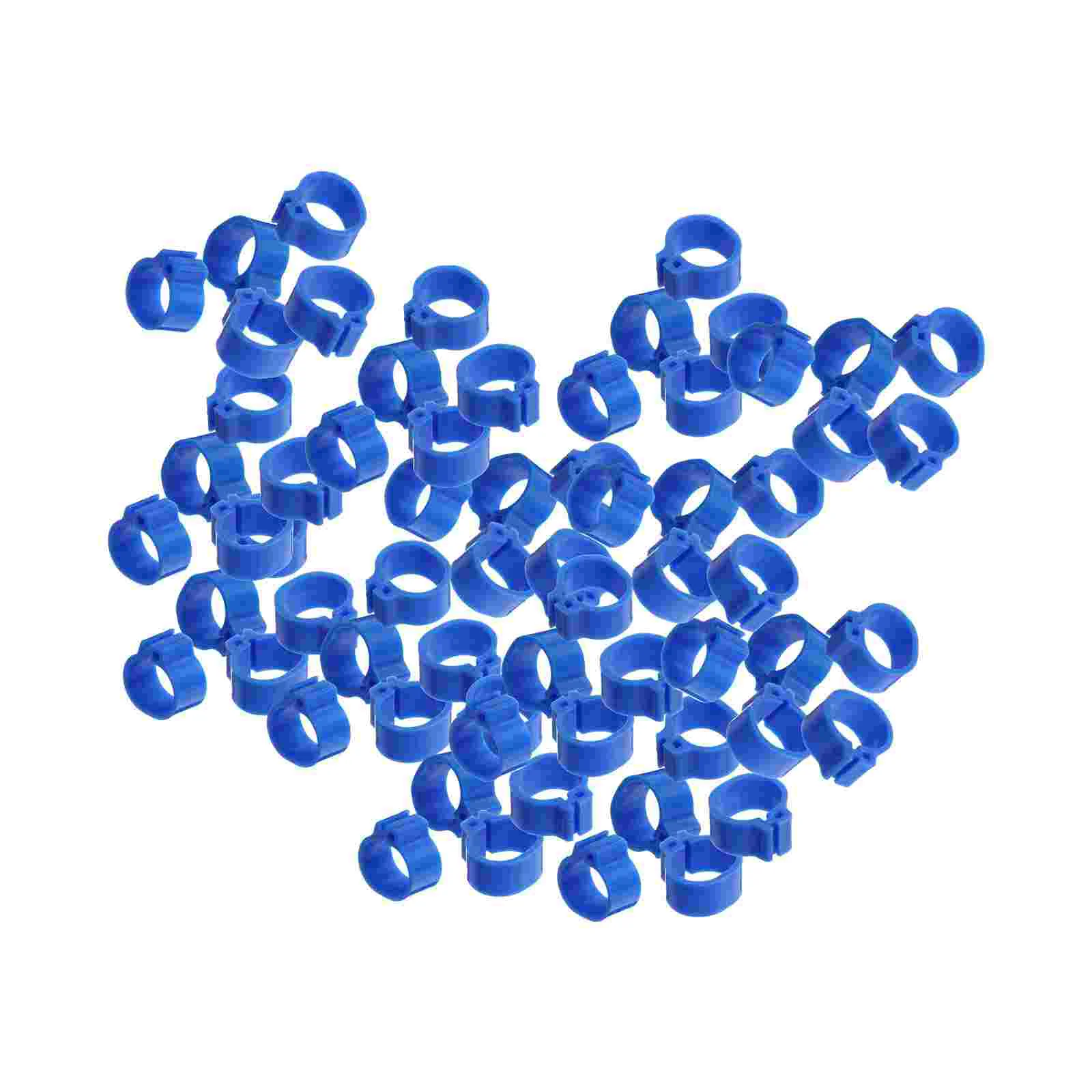 

100 Pcs Meat Pigeon Anklet Chicken Accessories Budgie Foot Rings Bayonet Chicken Leg Rings Plastic Chicken Ankle Bands