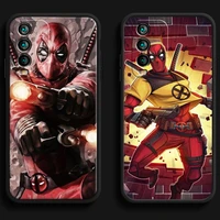 marvel wade winston wilson phone cases for xiaomi redmi 7 7a 9 9a 9t 8a 8 2021 7 8 pro note 8 9 note 9t carcasa funda soft tpu