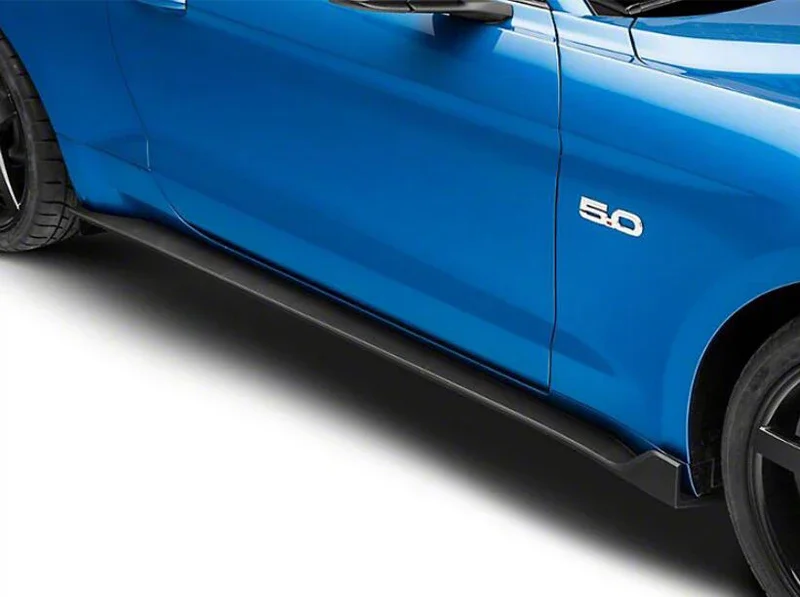 Для Ford Mustang 2015-19 годов боковые юбки из углеродного волокна рокерные панели стиль