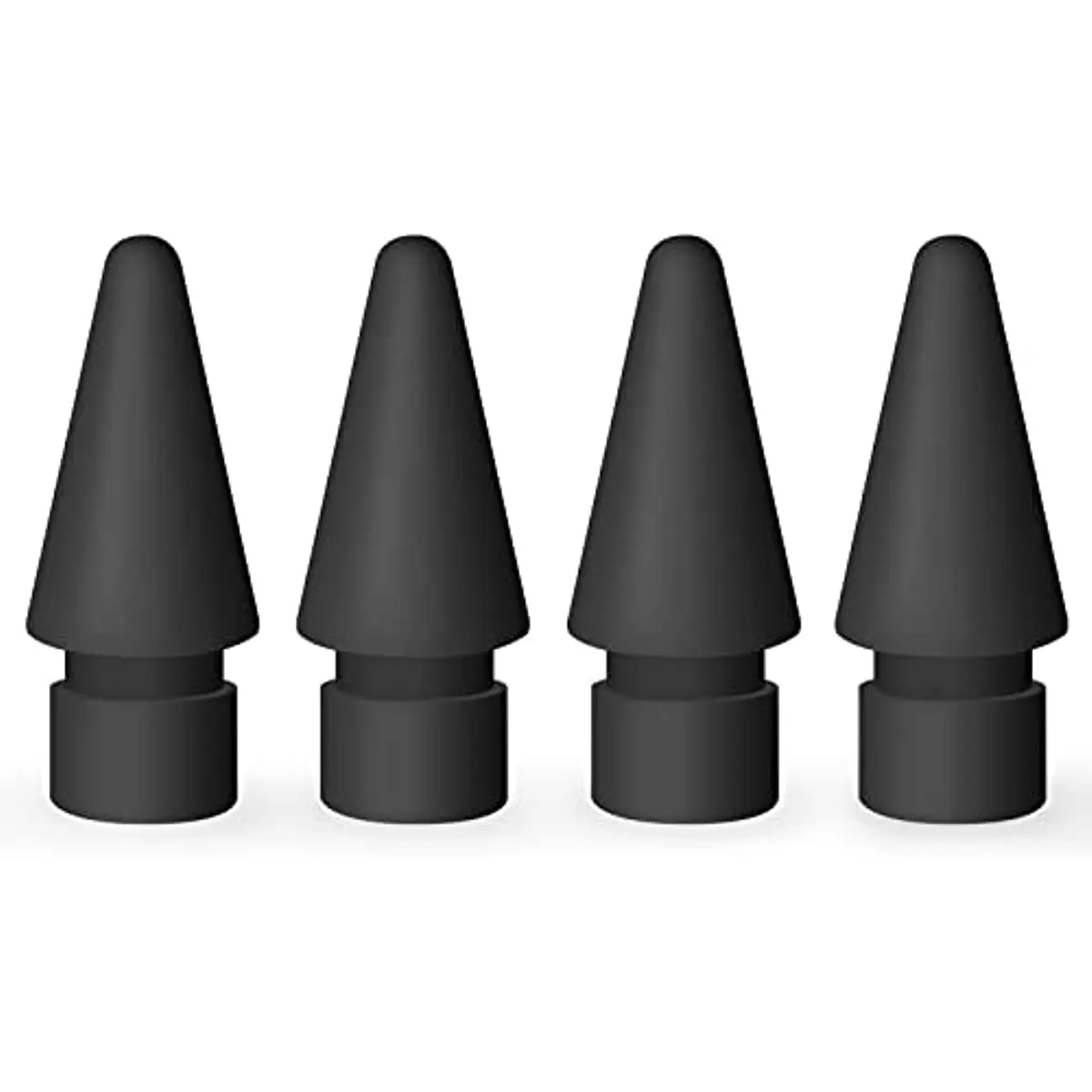 

Pen Nibs for iPad Pro Pencil 4 Pack Replacement Tips for Apple Pencil 1st Gen & 2nd Gen