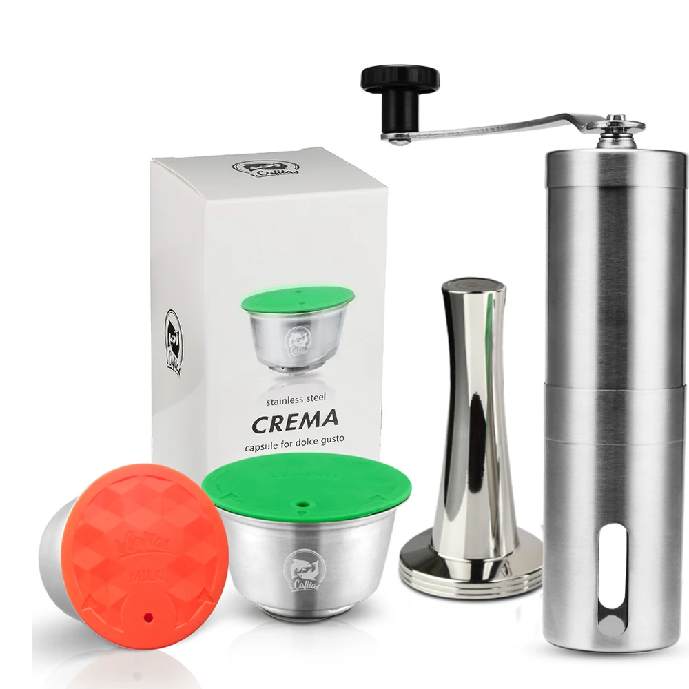 

ICafilasBelr-HousewareSTAINLESS STEEL Metal Reusable Capsule Compatible With Coffee Machine Refillable Reusable Capsule