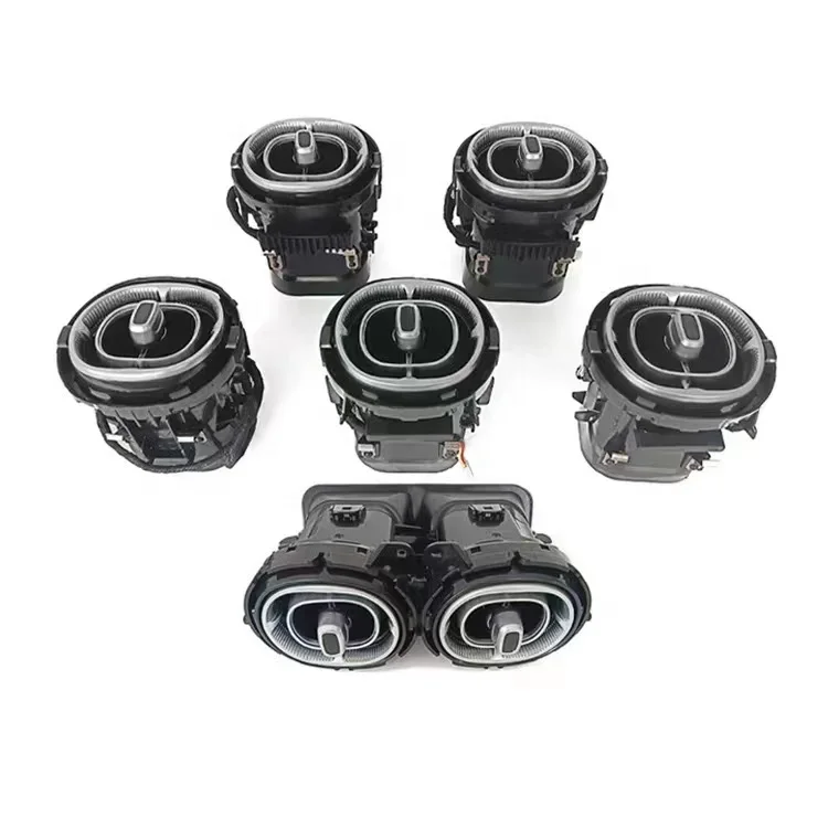 Для Mercedes Benz C GLC W206 W254 64 цвета светодиодные вентиляционные отверстия 4D вращающийся