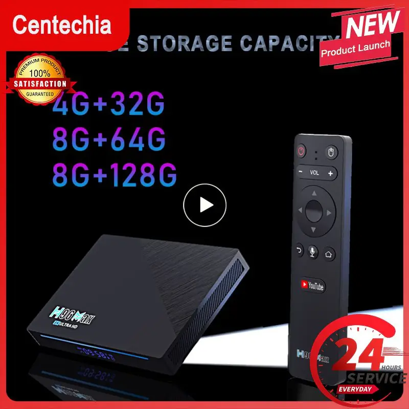 

Media Player Flexible With Voice Function Set-top Box 1080p 8k 24fps Android 11 Internet Tv Set-top Box Smart Tv Box Tv Box
