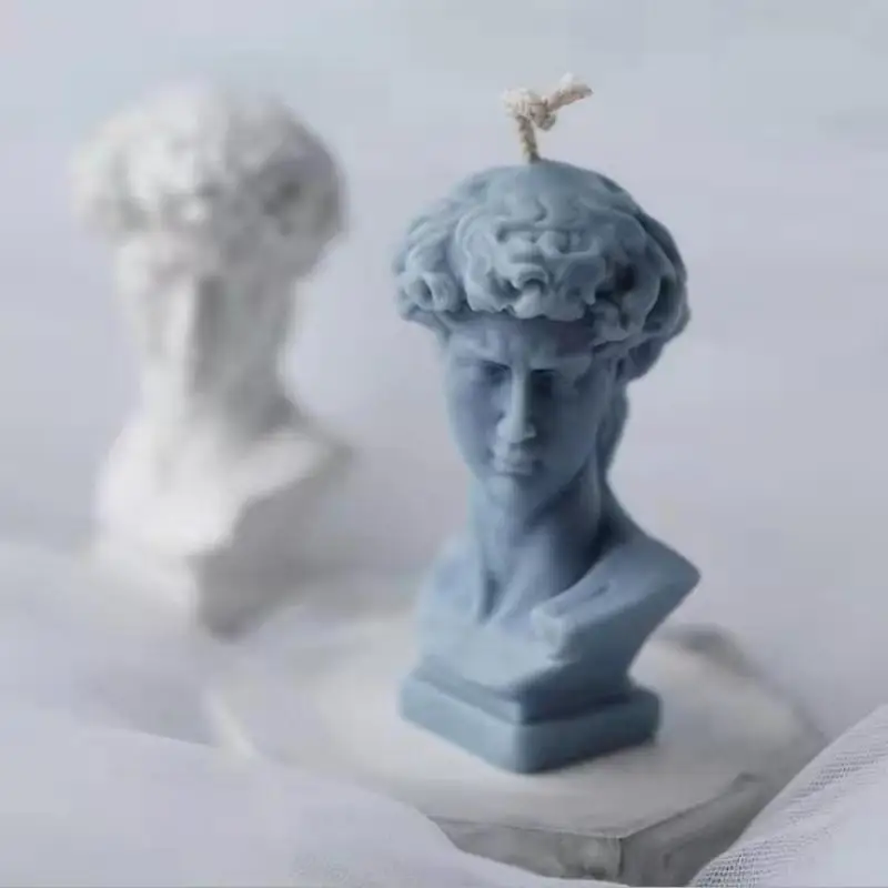 3D форма в виде статуи человека свечи европейский и американский персонажи