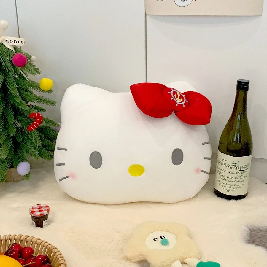 Sanrio оригинальная плюшевая игрушка Hello Kitty набивная мультяшная морская подушка