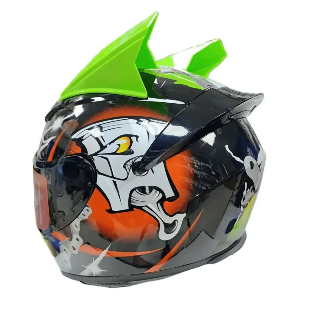 2 шт. пластиковый мотоциклетный шлем с рогом самоклеящиеся прочные рога для