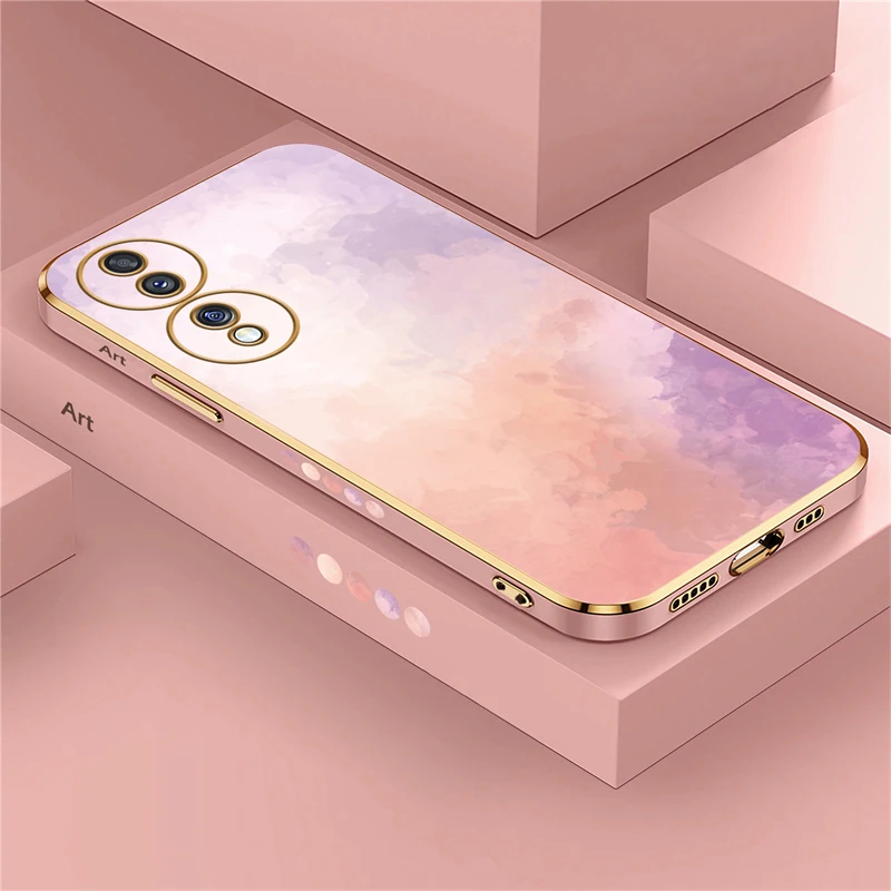 Силиконовый чехол с покрытием для Huawei Honor 70 20 50 X7A X9A X40 X9 Pro Y9 Y7 Prime 2019 Y8P Y7A Y6P Y9S Мягкий