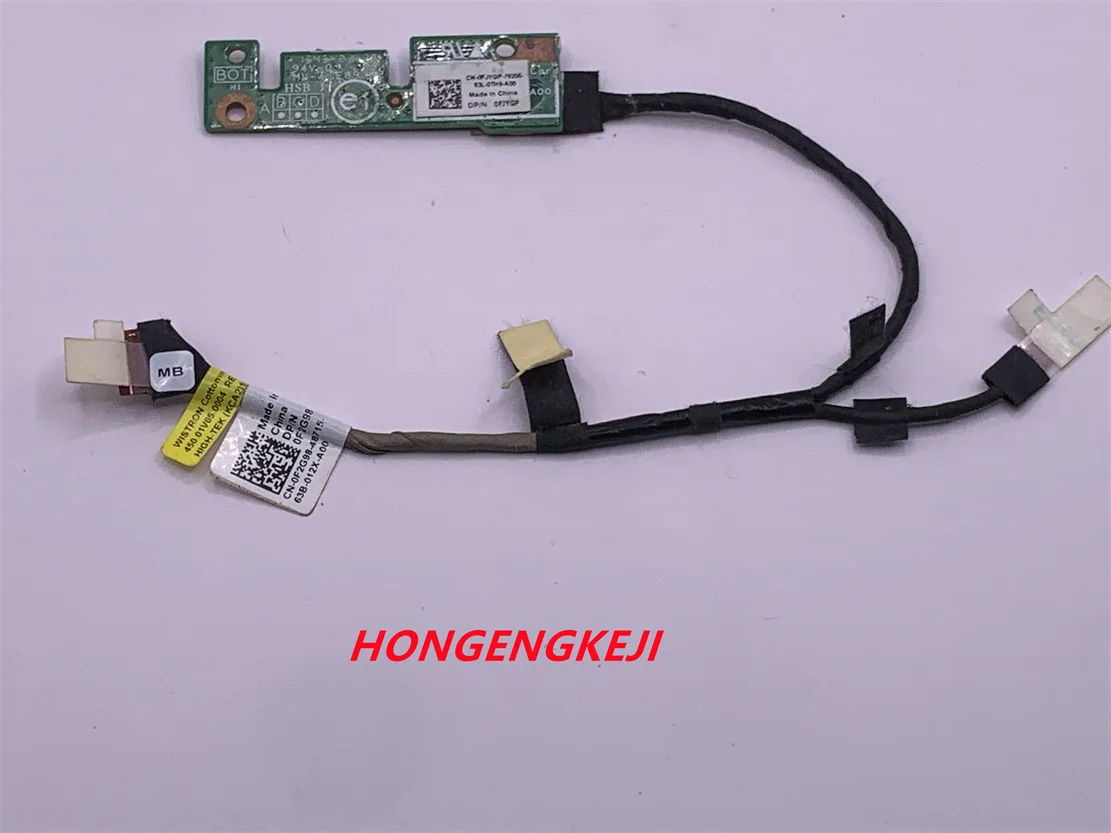 

Б/у оригинальный 0fjygp для платы Dell Inspiron 7347 7348, Кнопка возврата с кабелем