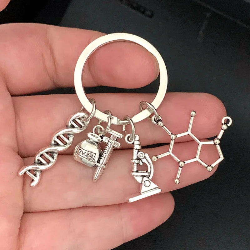 

1 шт., брелок для микроскопа с молекулярной ДНК-микроскопом