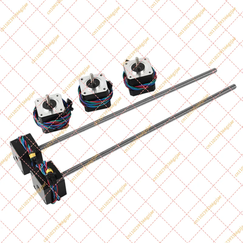 Фото Комплект двигателя ALL Motor Kit 42: шаговый двигатель Z-Motor 320 мм с трапециевидным ходовым винтом для 3D-принтеров Prusa i3 MK3, MK3s, Bear №3