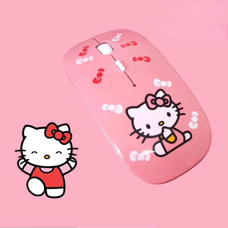 Мини-мышь Hello Kitty беспроводная с поддержкой Bluetooth и USB |
