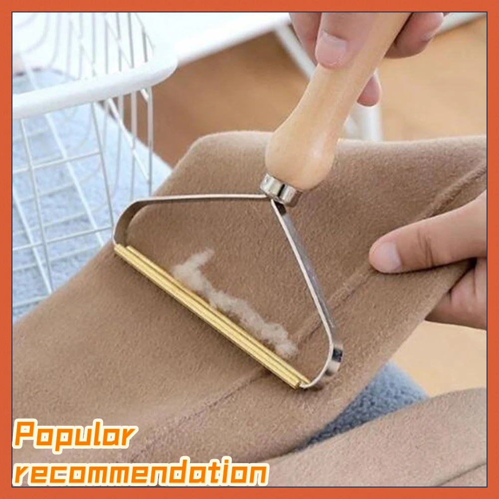 

Shaving Ball Trimmer Portable Lint Remover Wooden Garment Care Anti Pilling Manual Sweater Brush Fabric Comb Easy Clean Trimmer