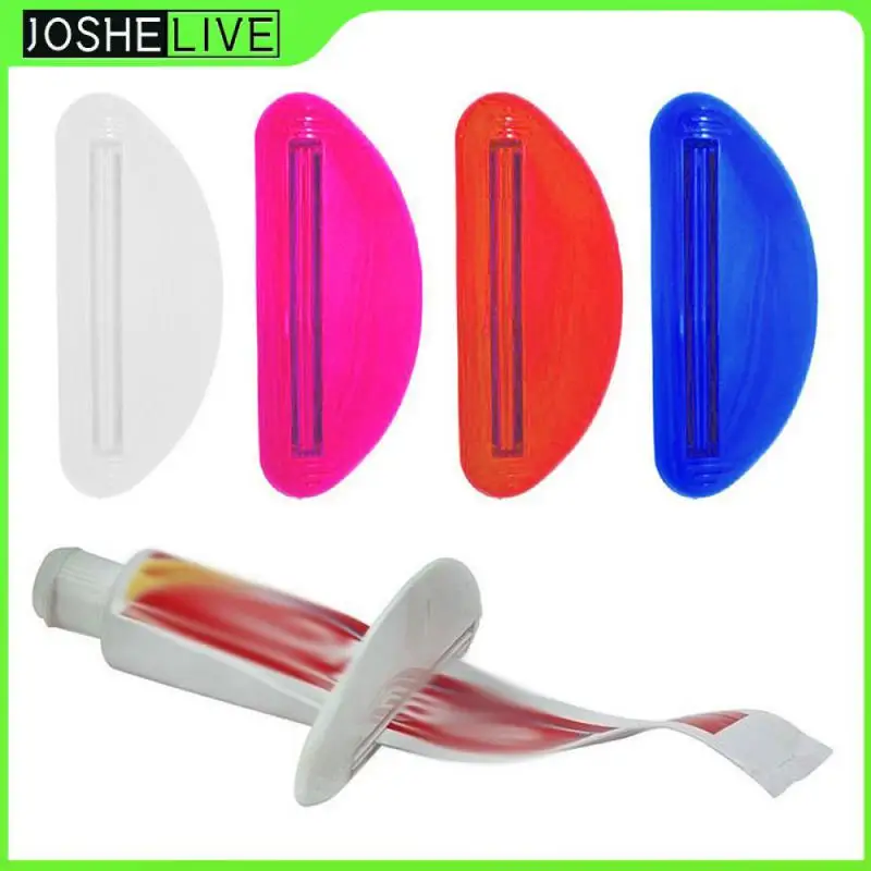 

Oral Care Tube Squeezer Plastic Manual Portable Rolling Toothpaste Squeezer Hands Free Tooth Paste Holder Home Gadgets Random