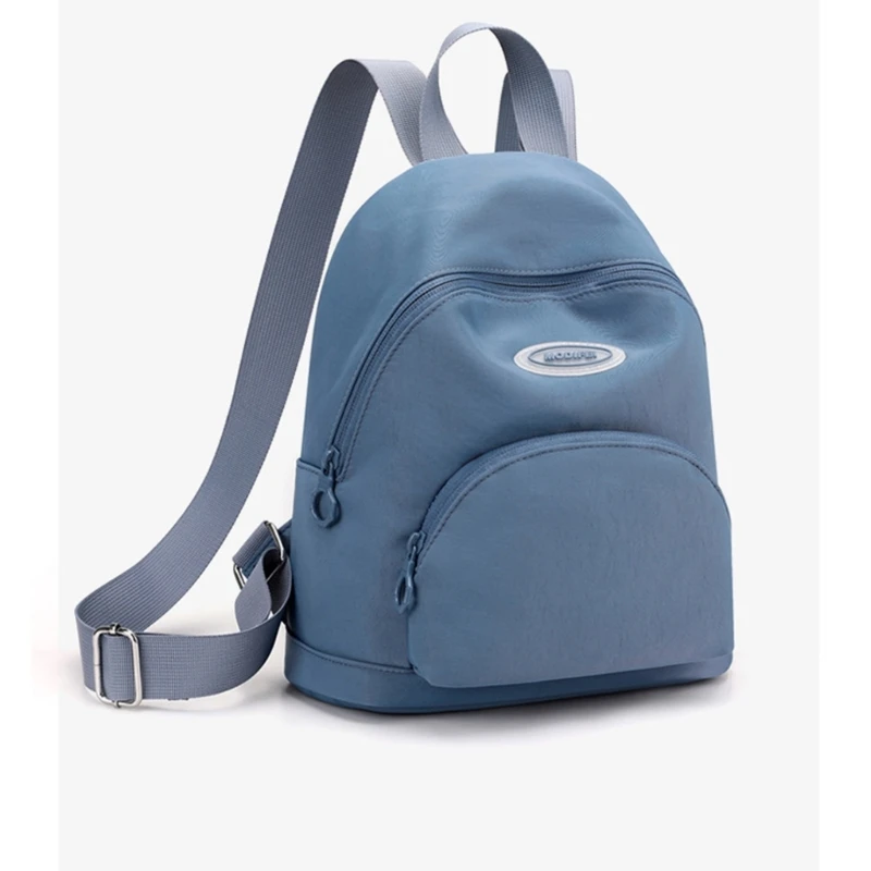 

Модный и удобный однотонный школьный рюкзак, нейлоновая школьная сумка, маленький рюкзак для ноутбука, книжные сумки 517D