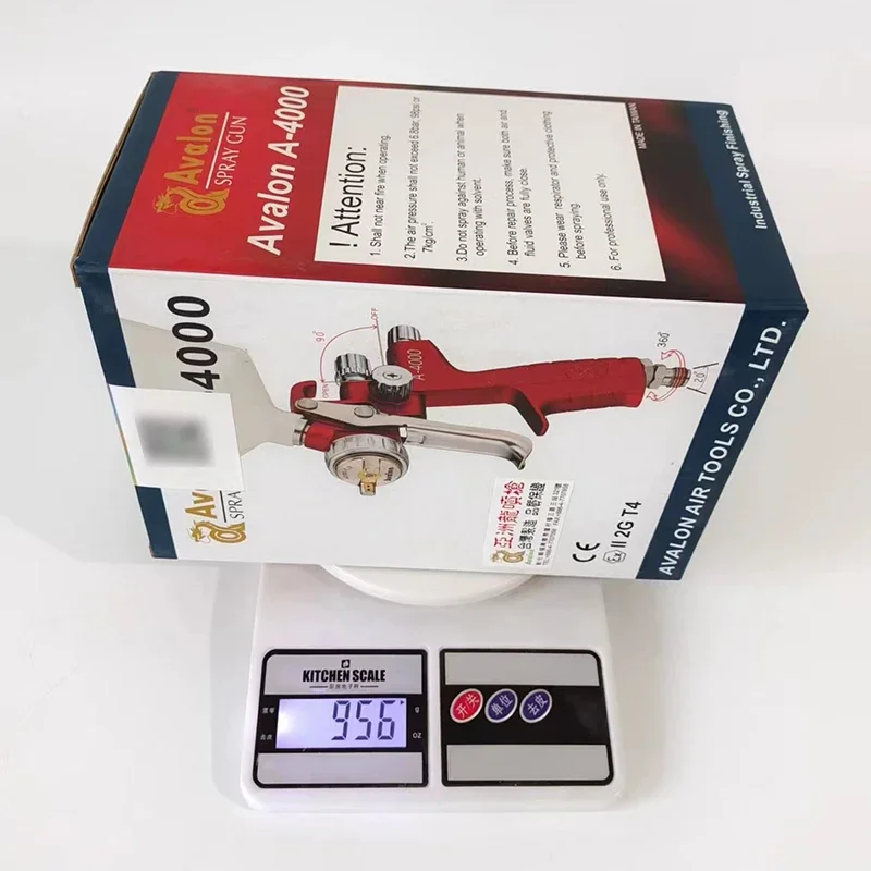Даморигинальный тайваньский распылитель Avalon A4000 с двойным ковшом сопло 1 3
