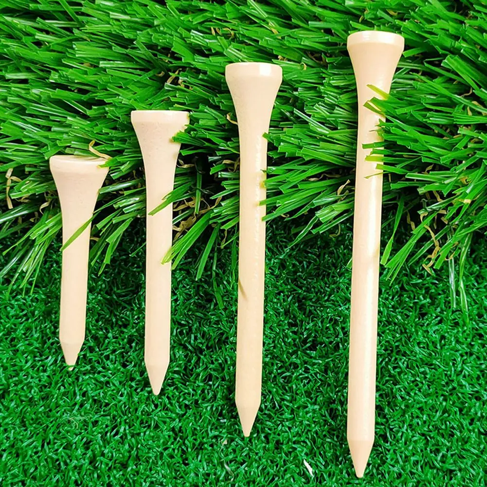 

100 Count Tees Bamboo Tee Balls Holder 4 Sizes Available Stronger Than Wood Tees 42mm 54mm 70mm 83mm Accessories