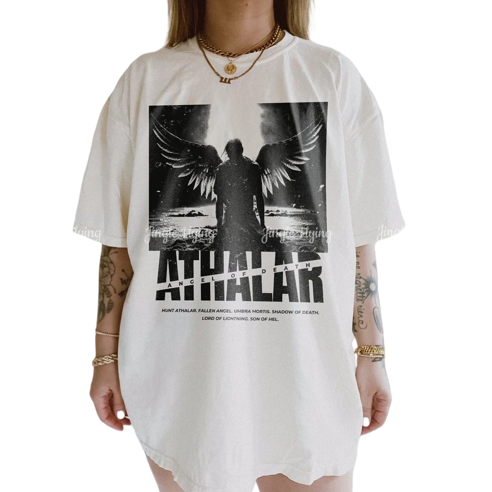 Рубашка Umbra Mortis Hunt Athalar Crescent City Merch Футболка Acotar Earth Blood