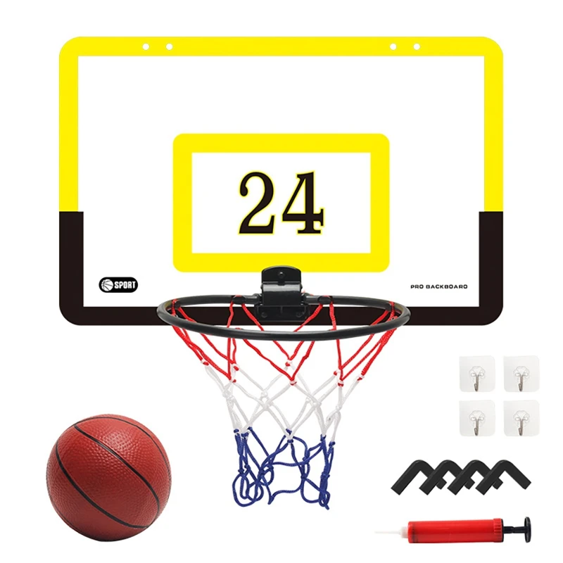

Indoor Mini Basketball Hoop Set for Kids Adjustable Mini Basketball Hoop Set Basketball Toy Gifts for Kids Teens