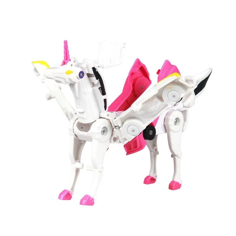 

New Magic Flying Horse Unicorn Deformation Pony Collision Deformation Flying Wing Tianma Car God Toy