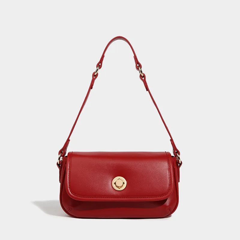 

Retro One-shoulder Bag, Hand-held Woman's Bag, Fall 2023 New Versatile Fashion Cross-body Bag, Small Square Bag Under The Arm