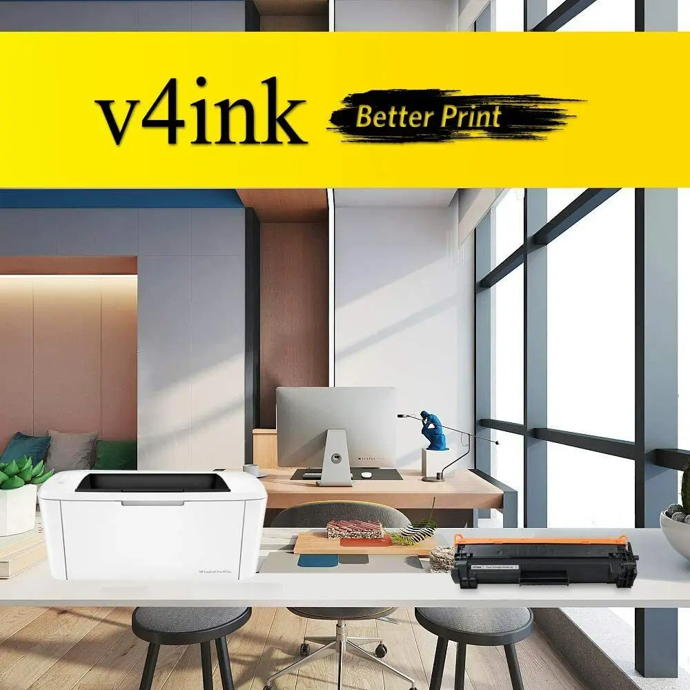 2PK V4ink совместимый тонер HP CF248A 48A для Laserjet Pro M15w M15a M16w M16a