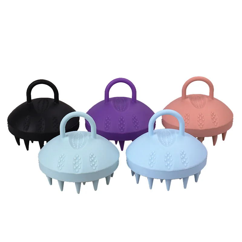 

Silicone Shampoo Brush Multifunctional Massage Brush Dry and Wet Shampoo Comb Bath Massage Shampoo massage comb