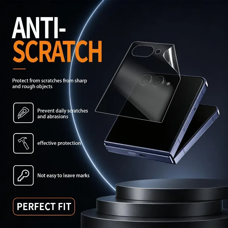 Фото 6-в-1 Защитная пленка для Samsung Galaxy Z Fold8 Ultra Fold 8 с функцией конфиденциальности, антишпионская, премиум-класса, гибкая гидрогелевая пленка из ТПУ. №2