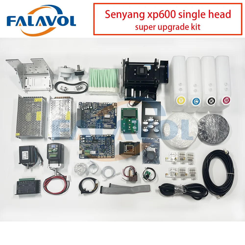 Фото Комплект для модернизации FALAVOL Large Format Senyang для DX5 DX7, набор для переоборудования в одноголовочный принтер XP600 для экосольвентных и УФ-чернил №1