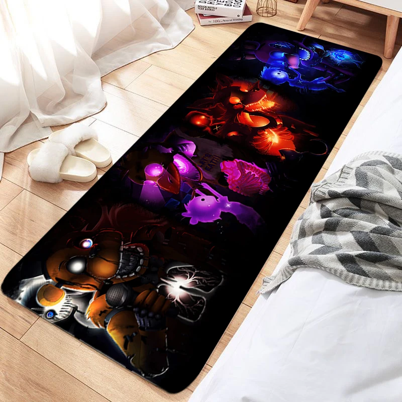 

Коврик для ног в прихожей FNAF, игровой напольный коврик, Придверный коврик, коврики для домашних животных, коврик для ванной, для кухни, домашнего декора, подарок на день рождения, ковер для гостиной