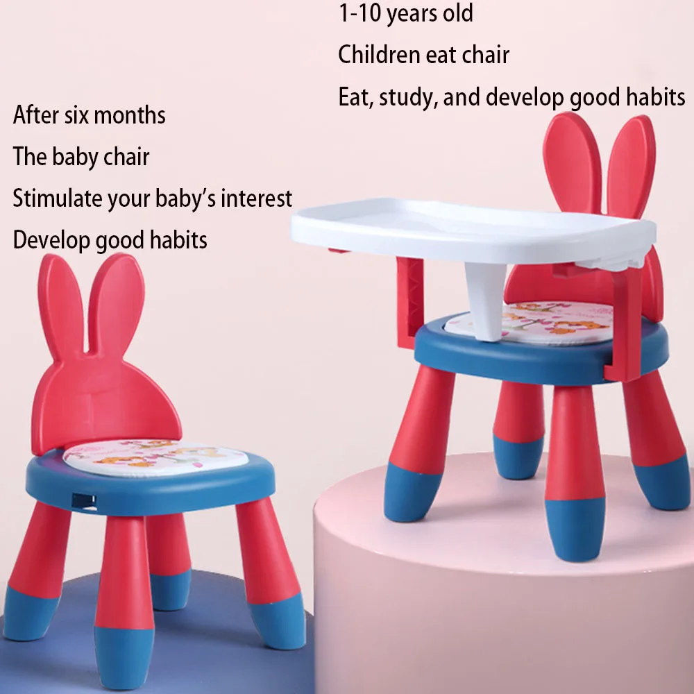 Child stool baby eat dining chair baby call chair back seat family small bench low dining table and chair