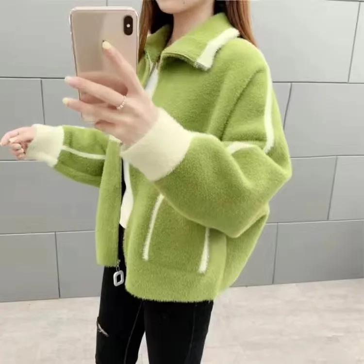 

S-3XL Coats Autumn Winter Fluffy Black Faux Fur Coat Women Elegant Thick Warm Faux Fur Jackets For Women 2022 Tops