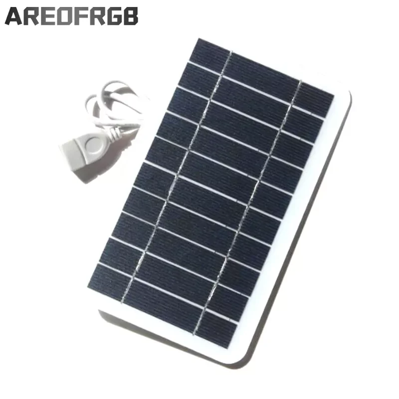 

Top Quality Anti Corrosion Power Kit 2W 5V Solar Panel Multipurpose USB Solar Panel Charger for Cellphone Tablet